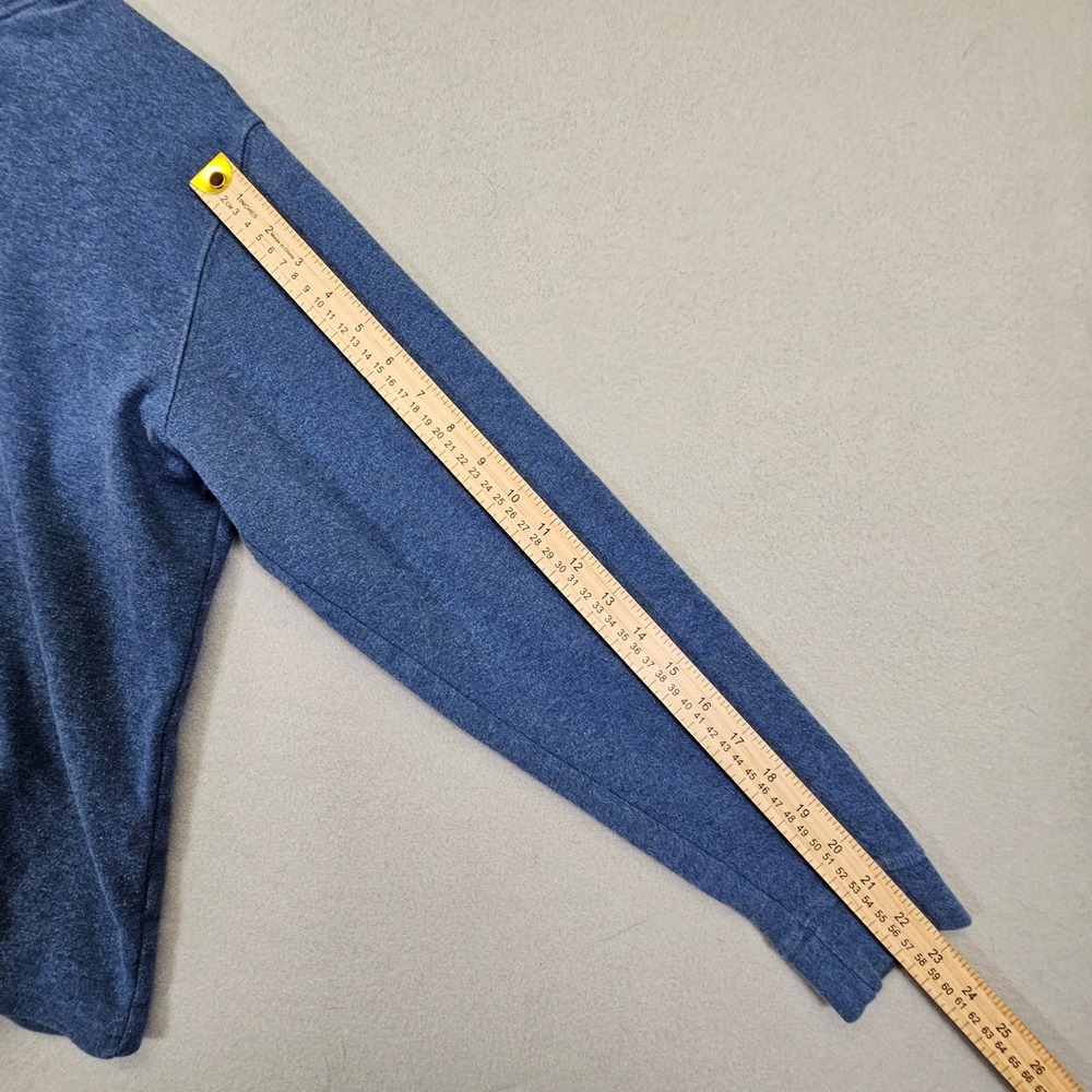 Women's L.L. Bean Heather Blue Turtleneck Pullover Size XL Reg 0ND15 100% Cotton - Picture 6 of 11